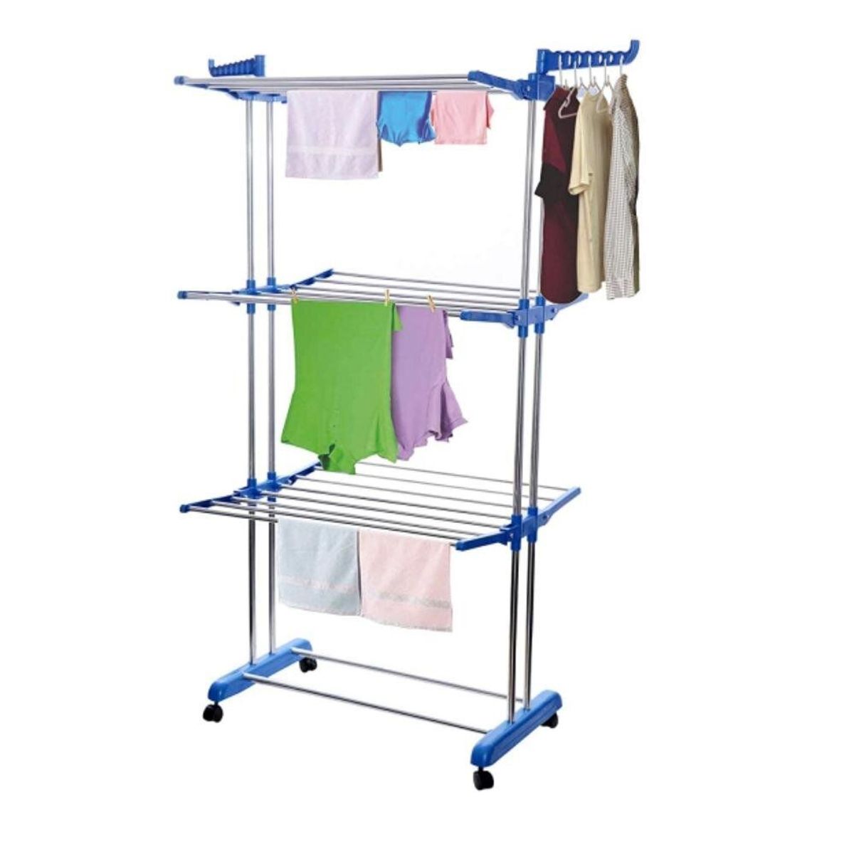 MINARI - Tendedero de Ropa Plegable Organizador Colgador