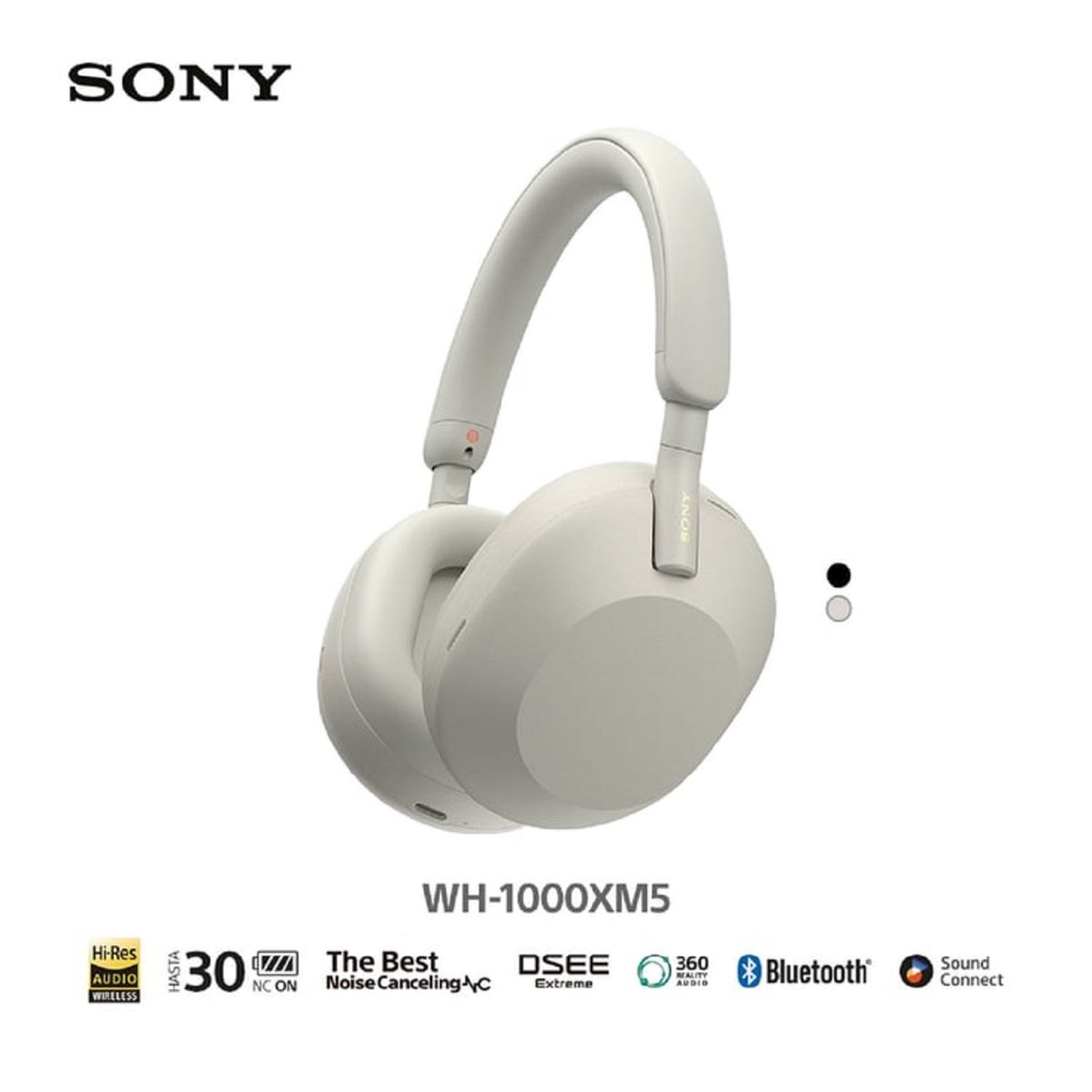 SONY - Sony Audífonos Bluetooth WH-1000XM5 Noise Cancelling
