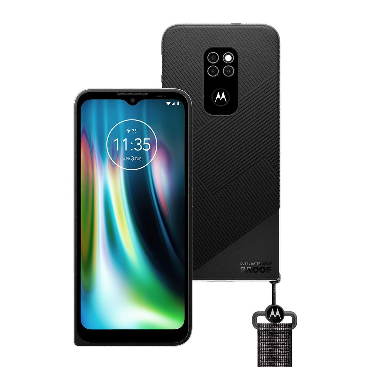 MOTOROLA - CELULAR MOTOROLA DEFY DUAL SIM 4+64GB RESISTENTE IP68 BLACK