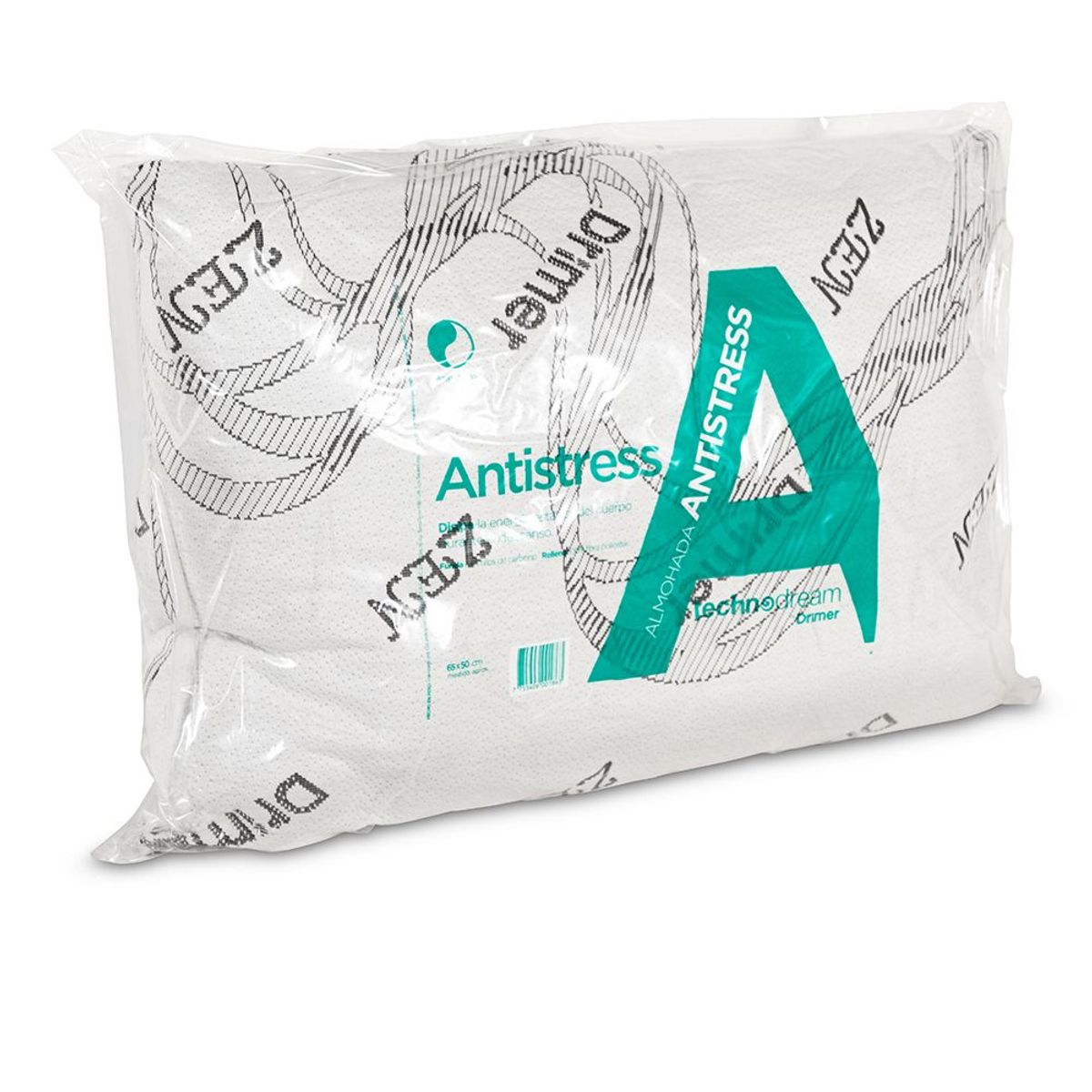 TECHNODREAM - Almohada Antistress Estándar 50x65cm