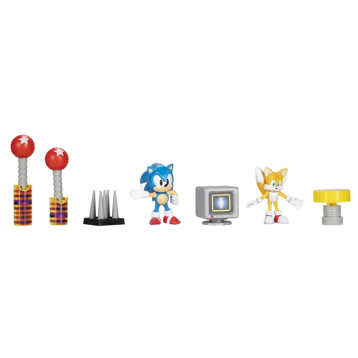 SONIC - Set de Muñecos Diorama Flying Battery Zone 6.5cm