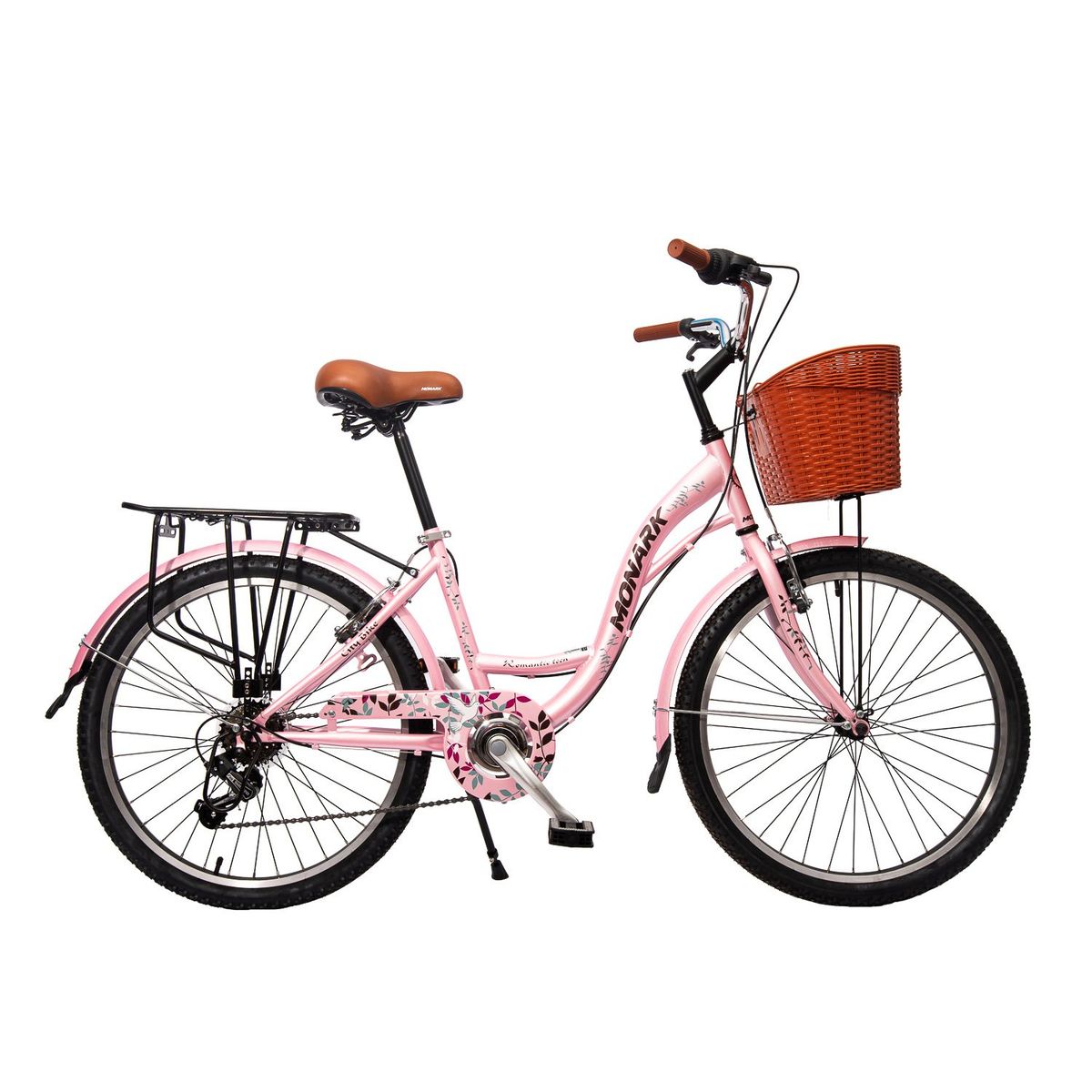 MONARK - Bicicleta Monark Romantic Teen Aro 24 Coral