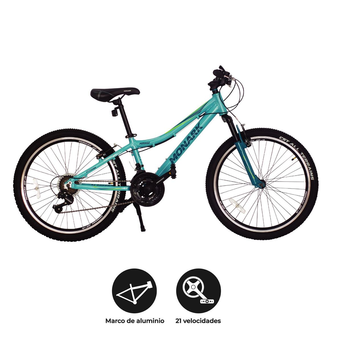 MONARK - BIC MKP MIRAGE 24 VERDE AMAR