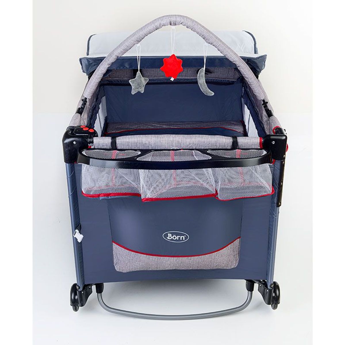 BORN - Cuna Corral Pack and Play Corral + Colecho Lit