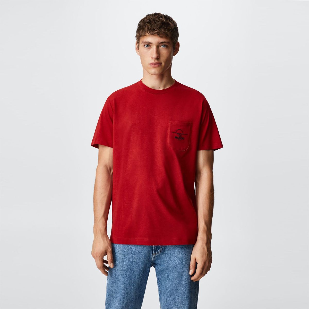 MANGO - Camiseta Hombre Mango