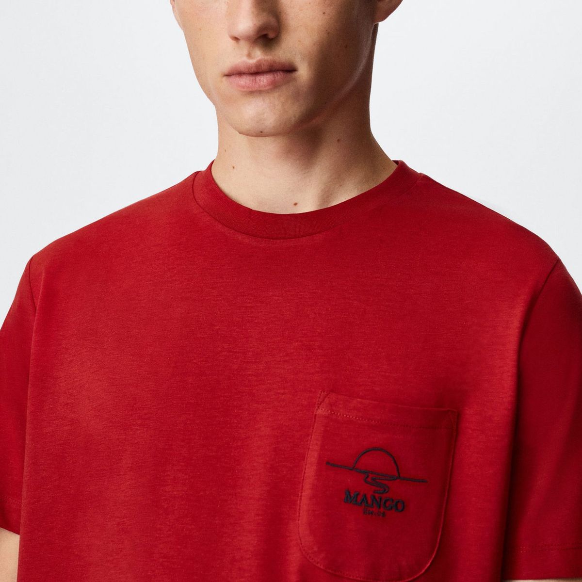 MANGO - Camiseta Hombre Mango