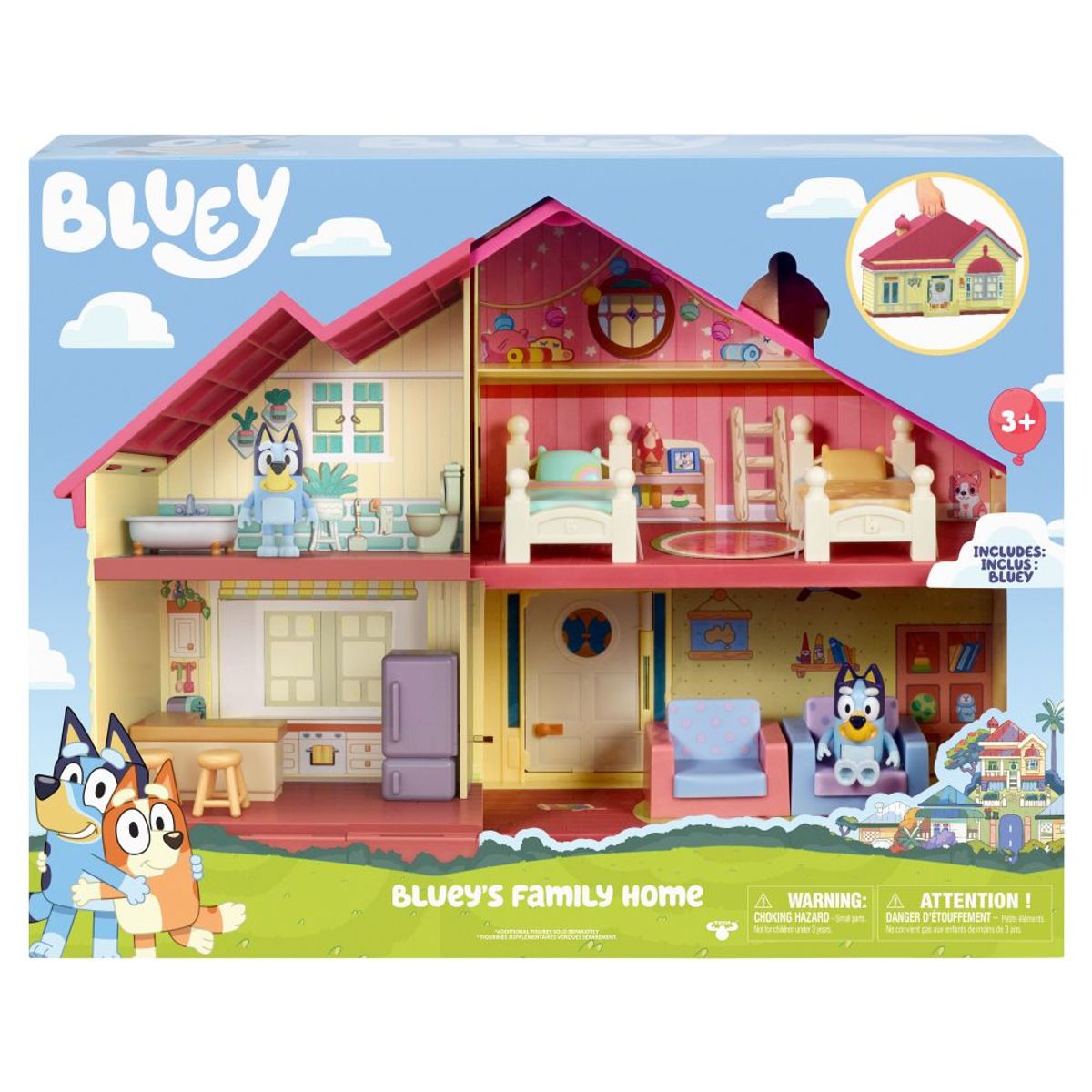 BLUEY - Set de Juego La Casa Familiar Bluey