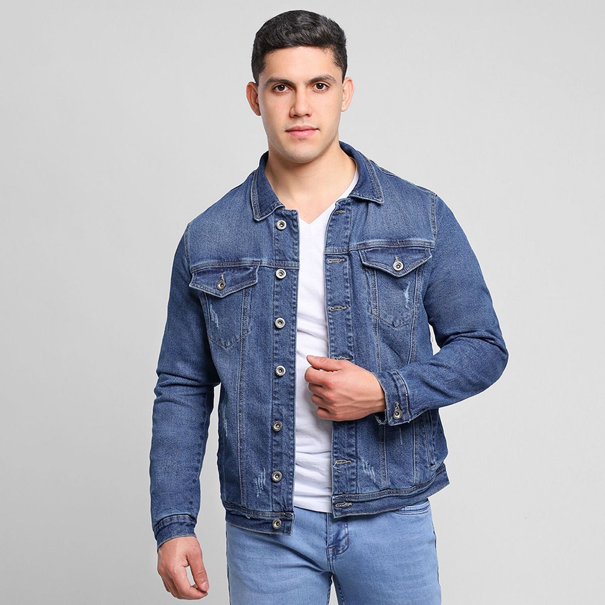 KANSAS - Casaca Jean Hombre Kansas