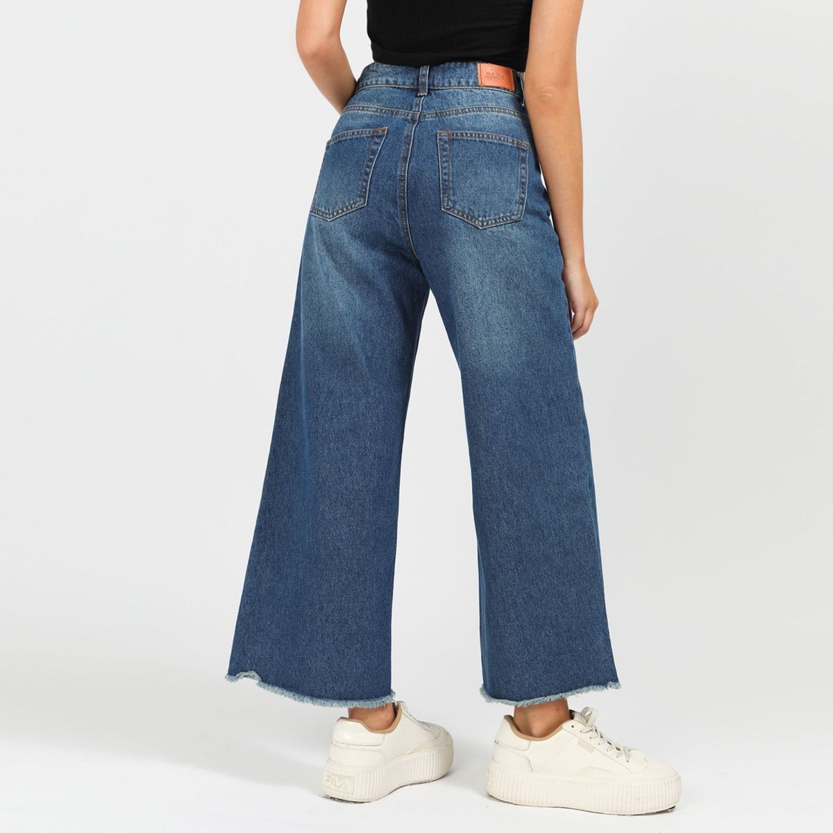 SYBILLA - Jean Wide Leg Mujer Sybilla