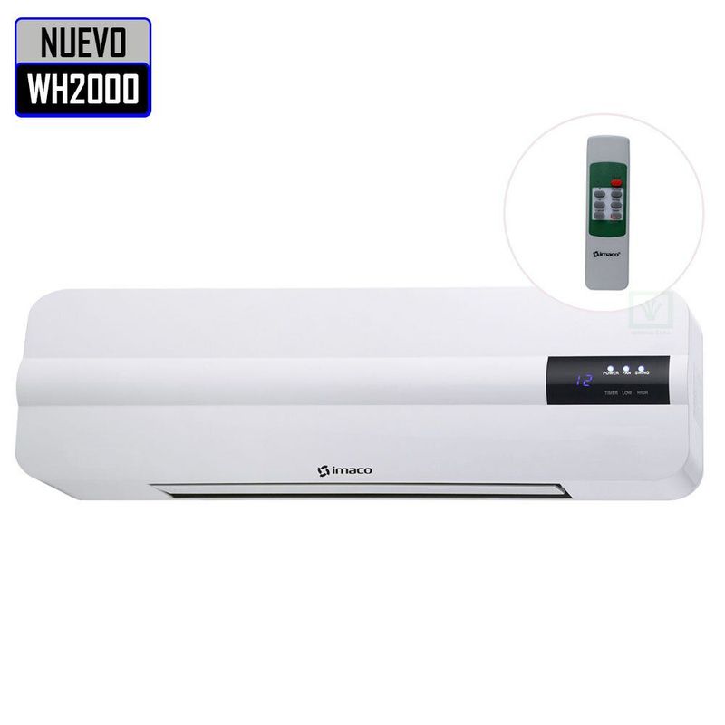 IMACO - Calentador De Pared Wh2000 De 2000W