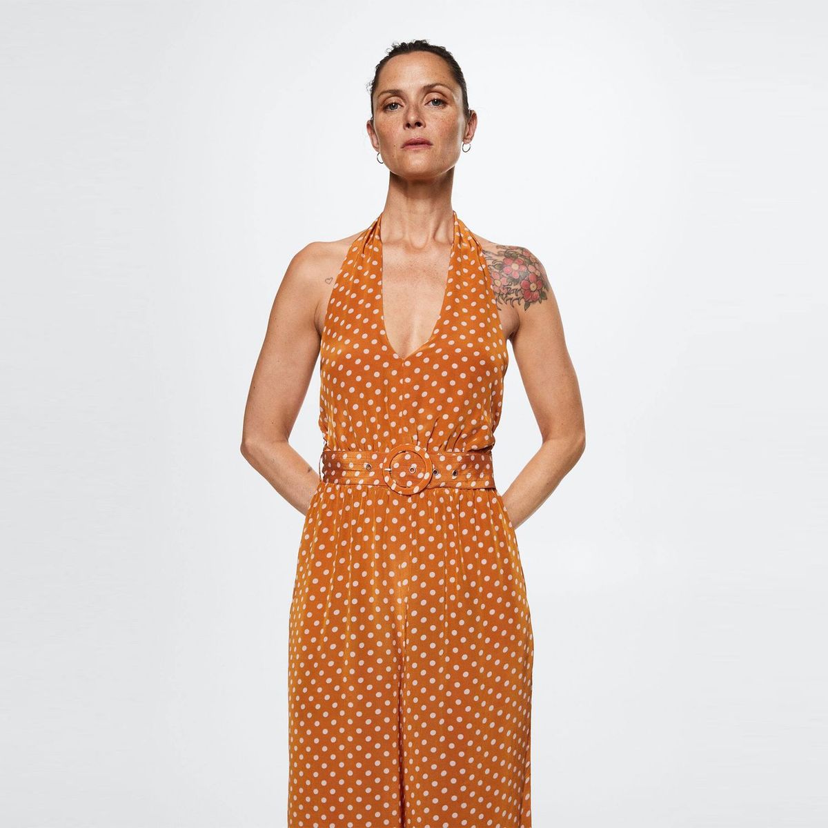 MANGO - Enterizo Mujer Mango