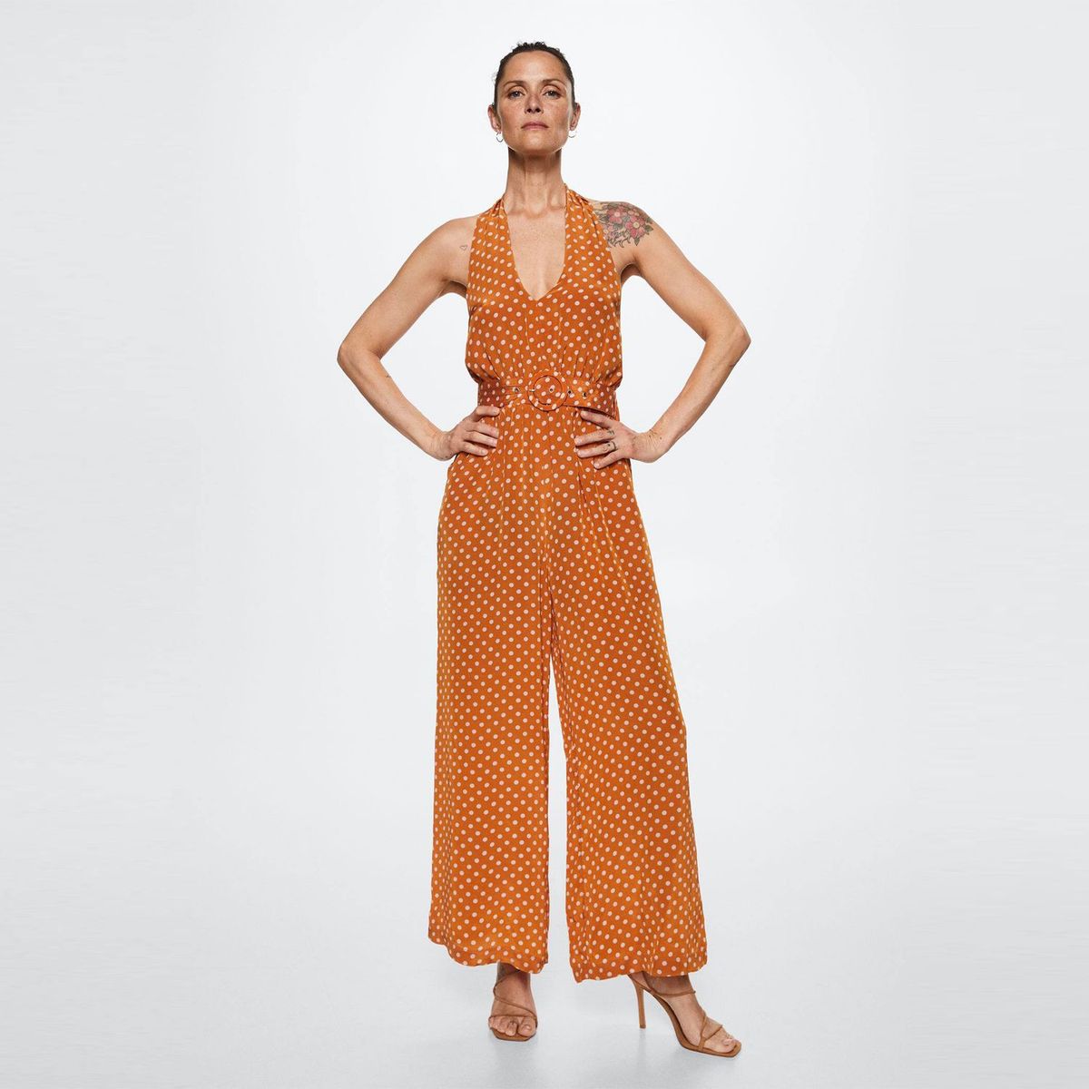 MANGO - Enterizo Mujer Mango