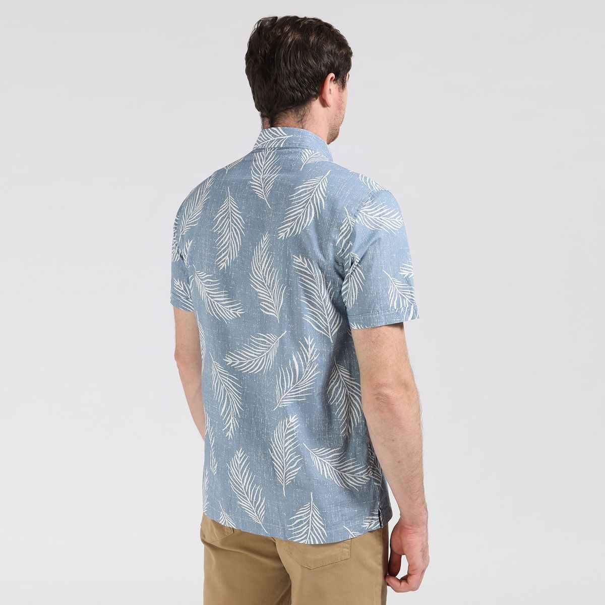 CORTEFIEL - Camisa Manga Corta Hombre Cortefiel