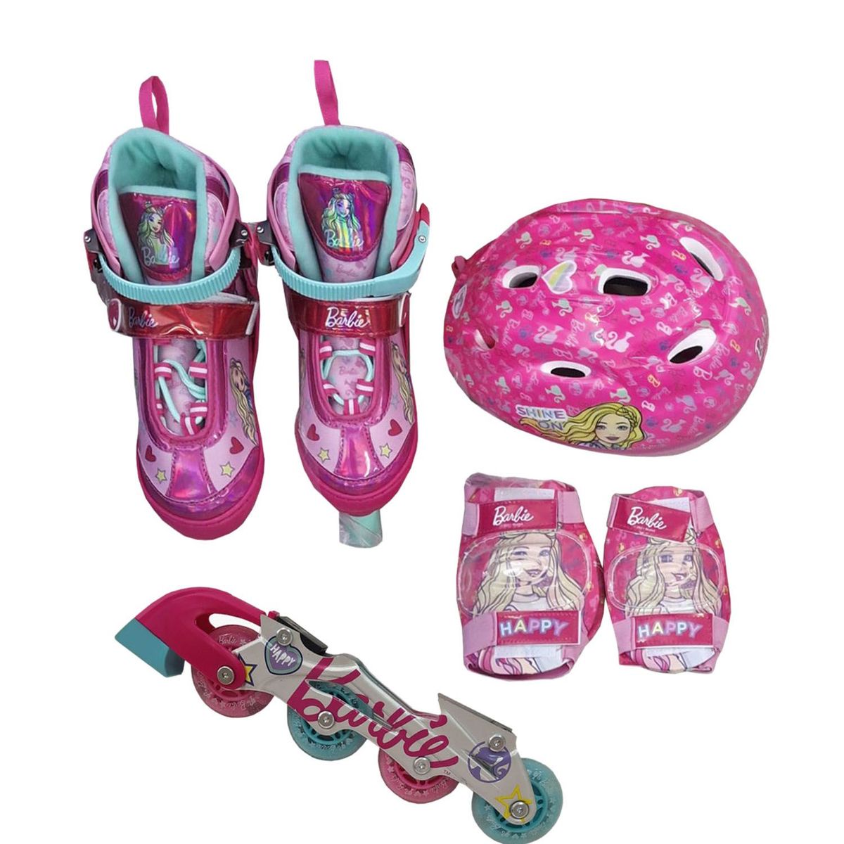 MATTEL - Patines Barbie 2 en 1 Original Niña