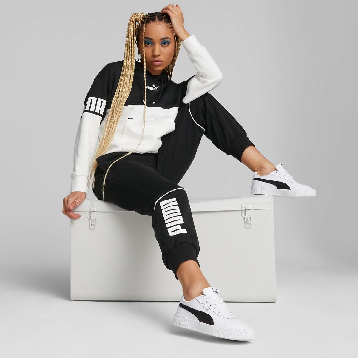 PUMA - Zapatillas Urbanas Mujer Puma Carina 2.0