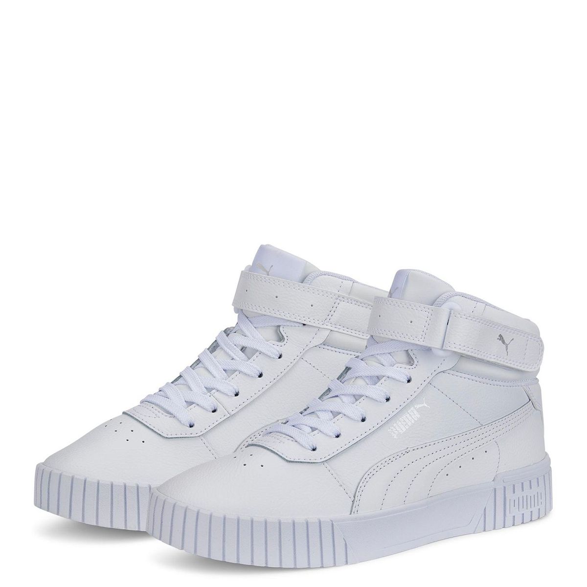 PUMA - Zapatillas Urbanas Mujer Puma Carina 2.0 Mid Blanco