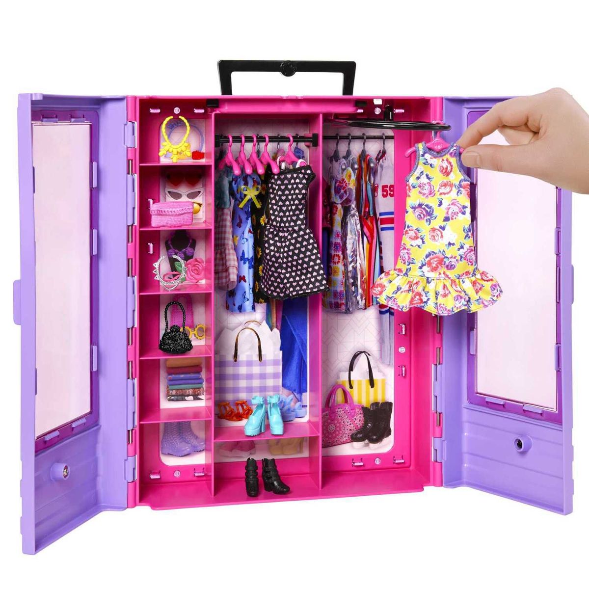 BARBIE - Closet De Lujo Barbie Con Muñeca Y Accesorios