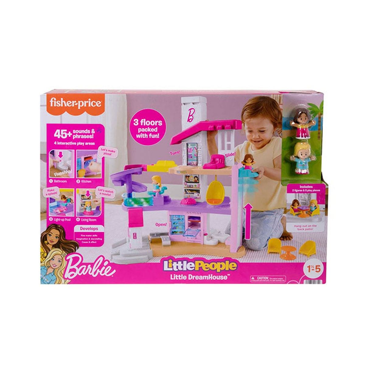 FISHER PRICE - Casa De Los Sueños Little People Barbie
