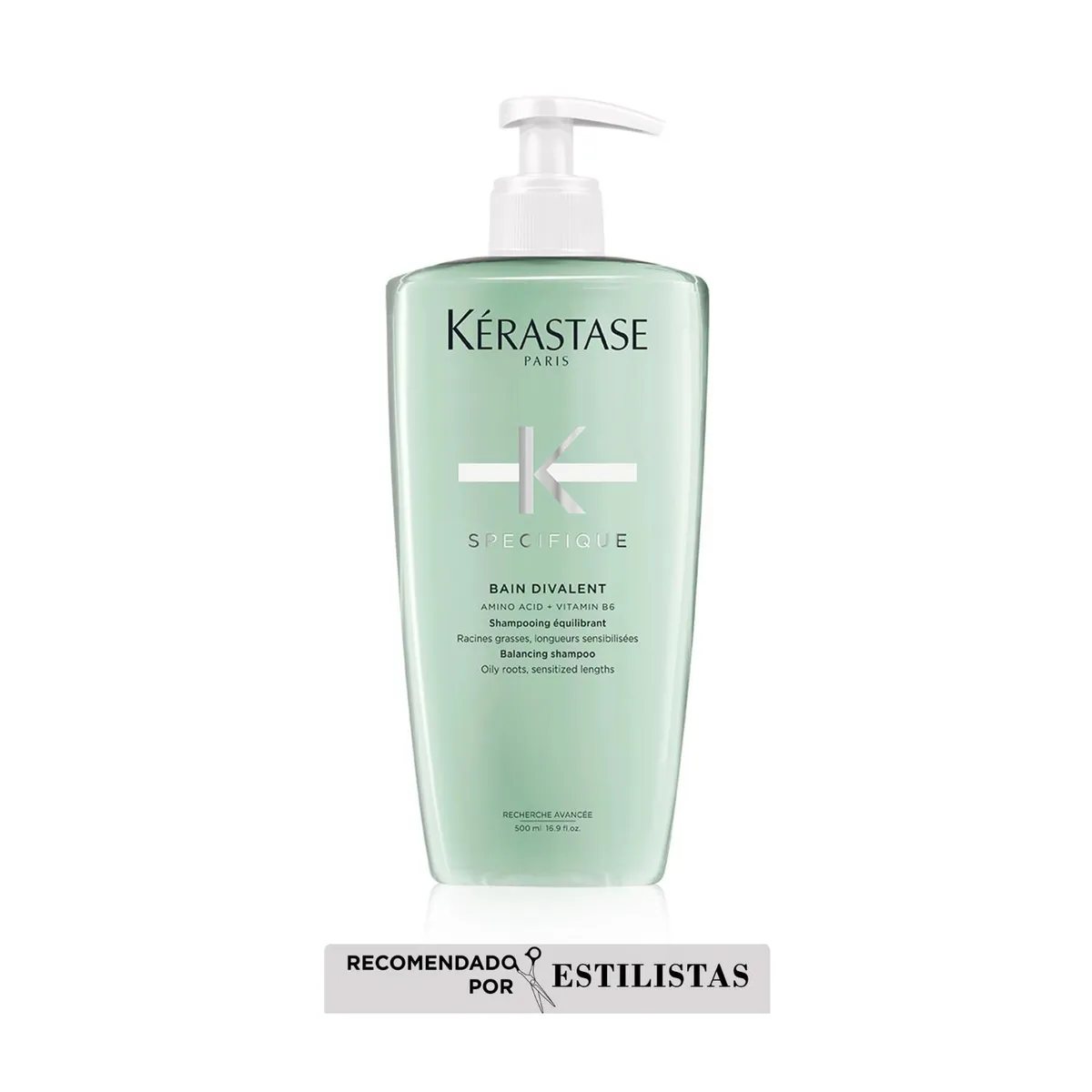 KERASTASE - Shampoo Kérastase Spécifique Divalent raíz grasa 500ml