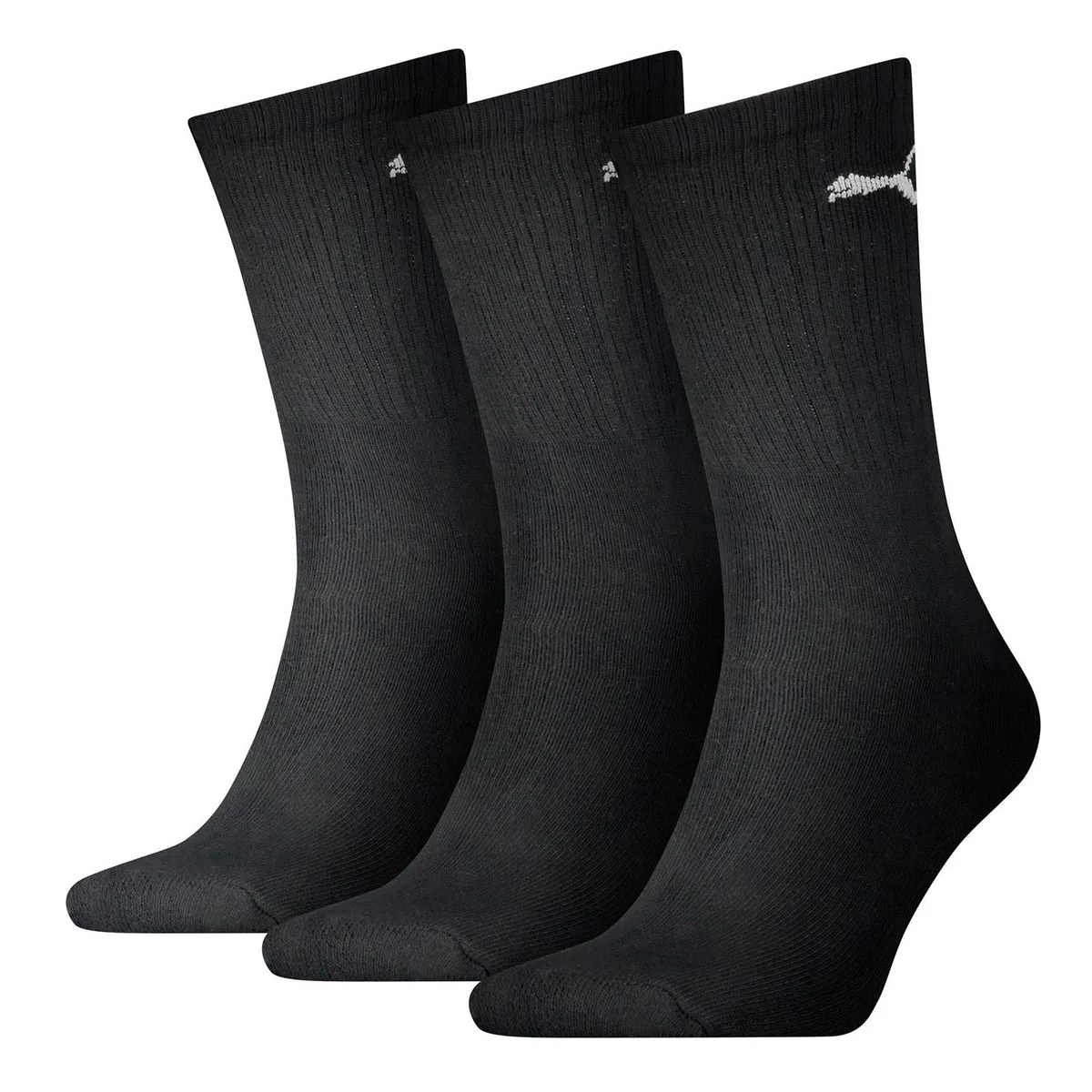 PUMA - Pack x3 Medias Deportivas Crew Sock Unisex