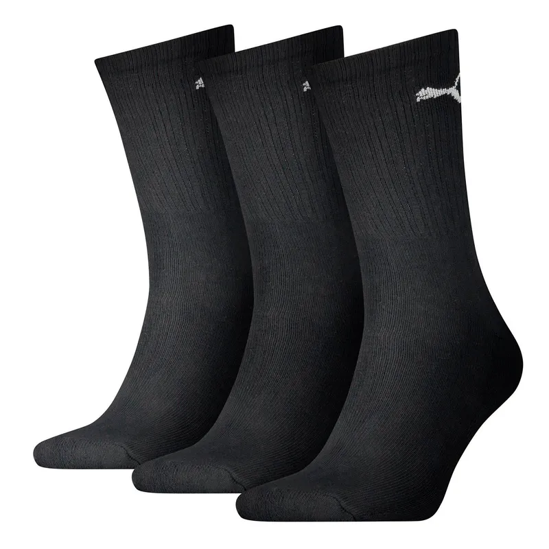 PUMA - Pack x3 Medias Deportivas Crew Sock Unisex