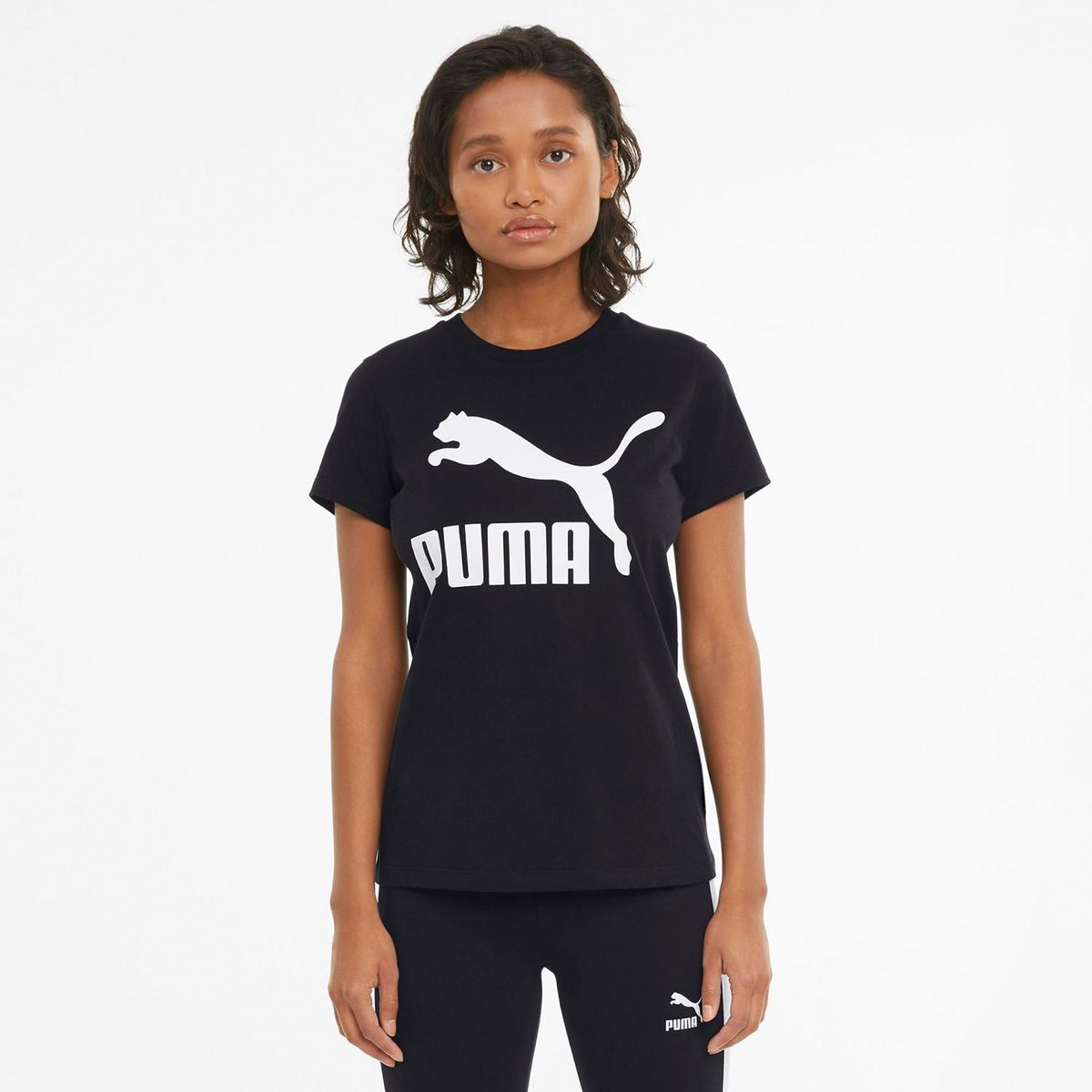 PUMA - Polo Deportivo Classics Logo Tee Mujer
