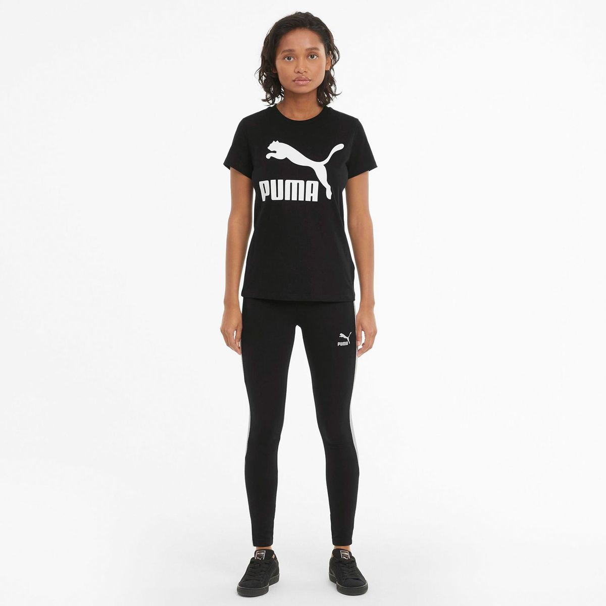 PUMA - Malla Deportiva Iconic T7 MR Leggings Mujer