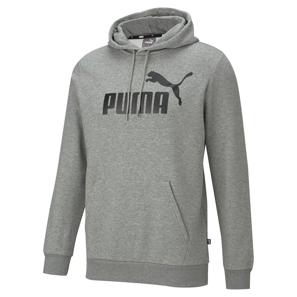 PUMA - Polera Deportiva ESS Big Logo Hoodie FL Hombre