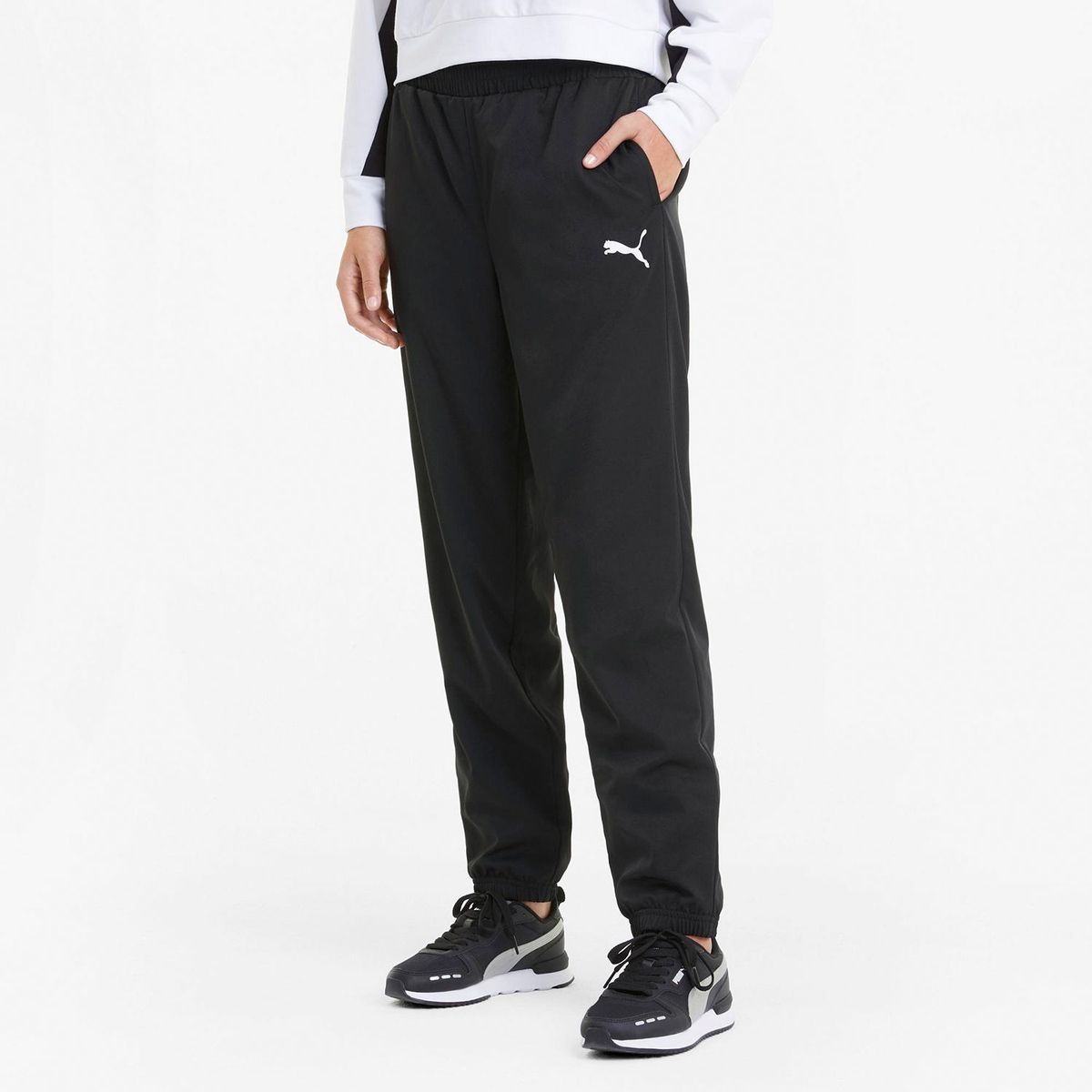PUMA - Pantalón Deportivo Active Woven Pants Mujer