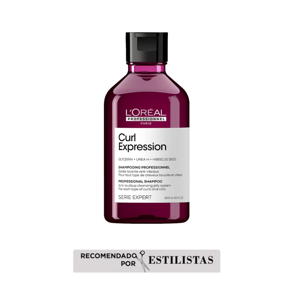 LOREAL PROFESSIONNEL - Shampoo En Crema De Hidratación Intensa Para Cabello Con Rulos Curl Expression 300Ml