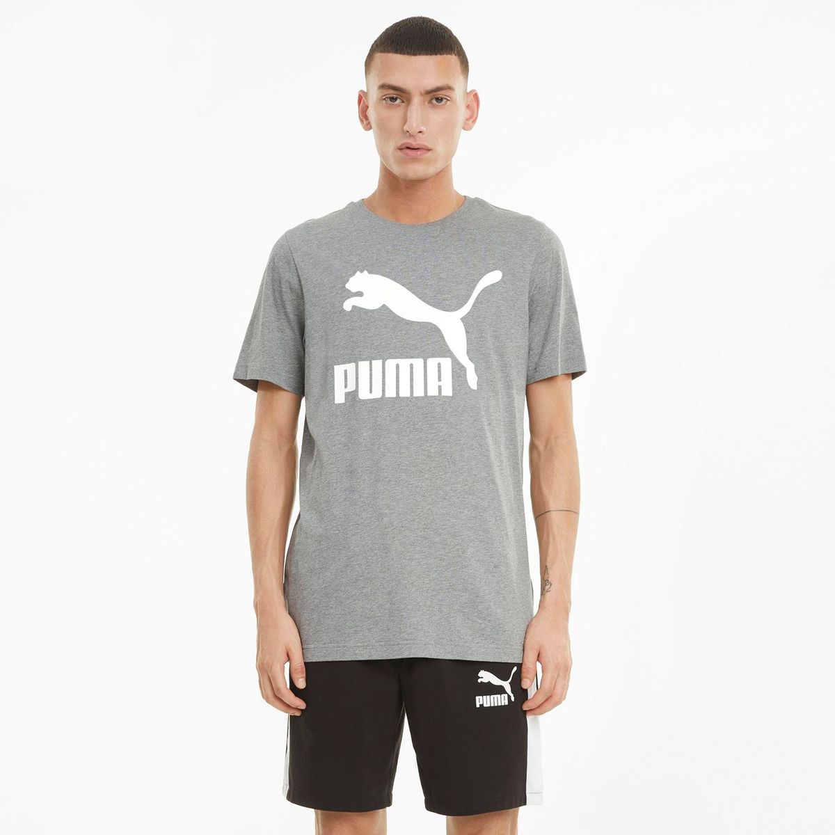 PUMA - Polo Deportivo Classics Logo Tee Hombre