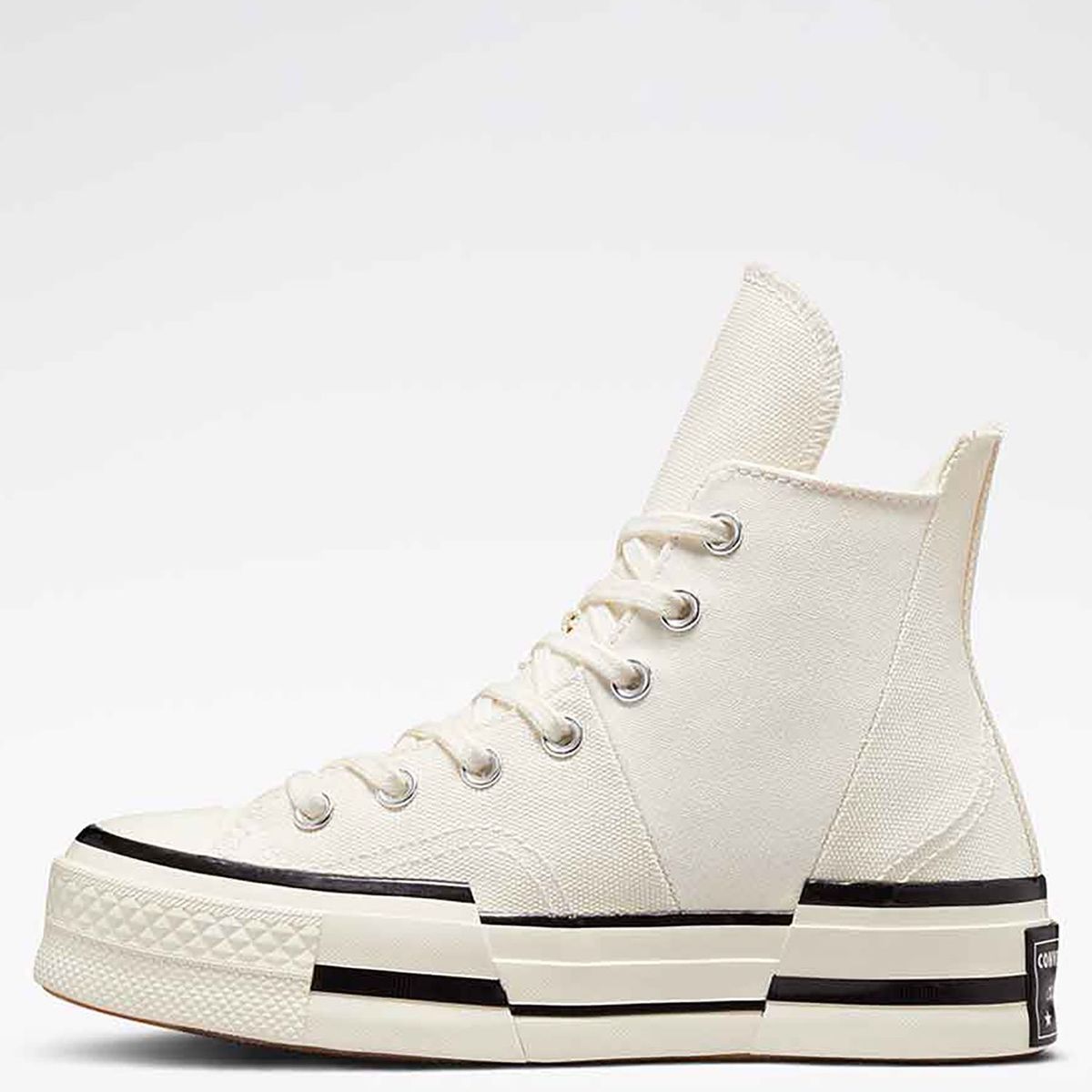 CONVERSE - Zapatilla Urbanas Mujer Converse Chuck 70 Plus Canvas Hi Beige
