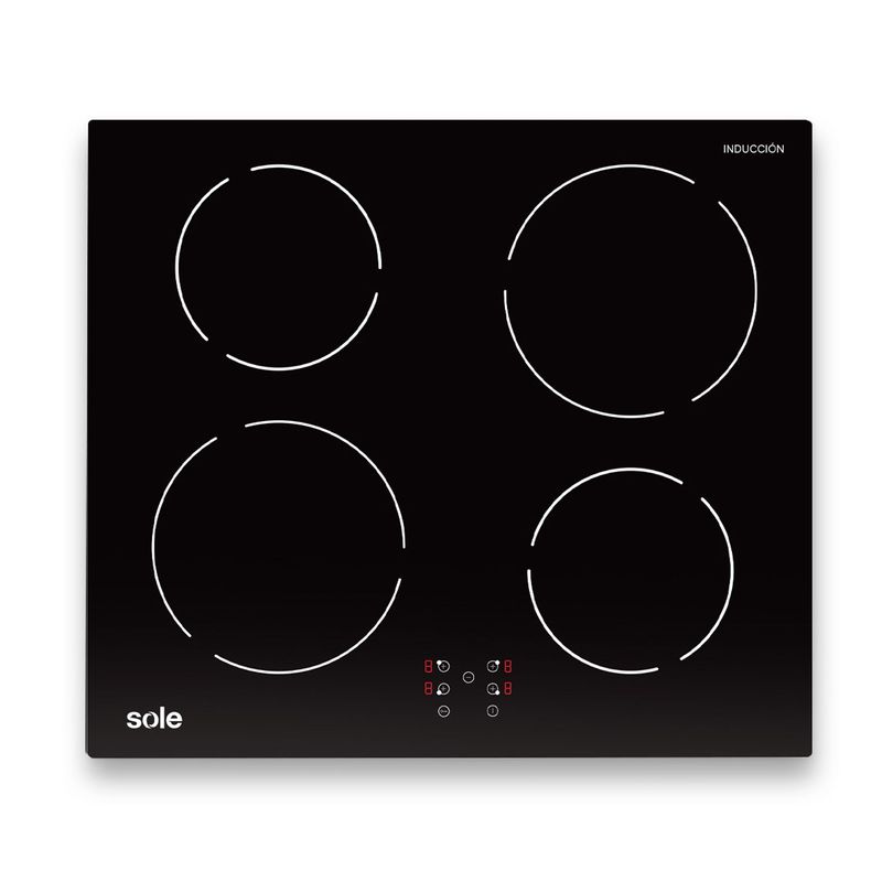 SOLE - Encimera Sole Inducción 60 Cm 4 Hornillas