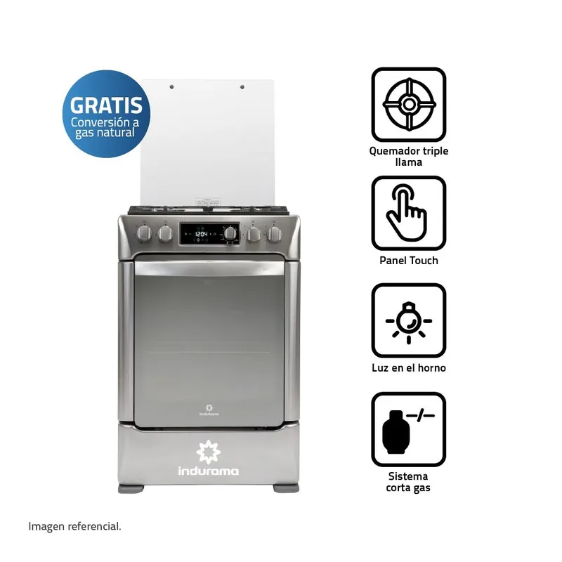 INDURAMA - Cocina Ibiza 4 Hornillas