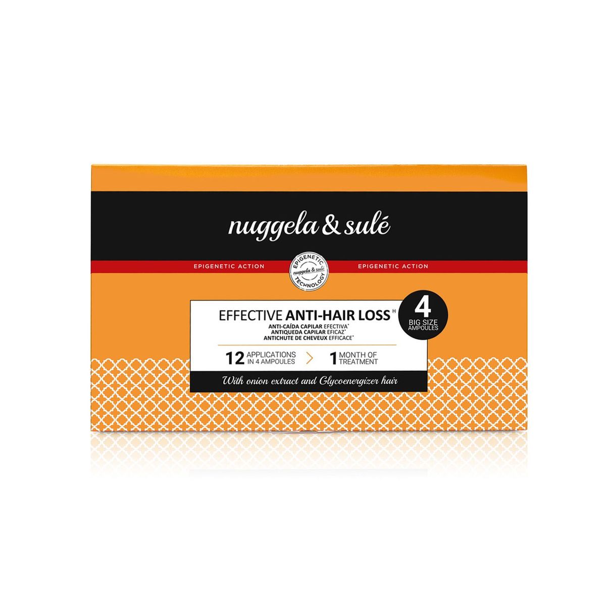 NUGGELA & SULE - Ampollas Anti Caída - Pack 4 unidades