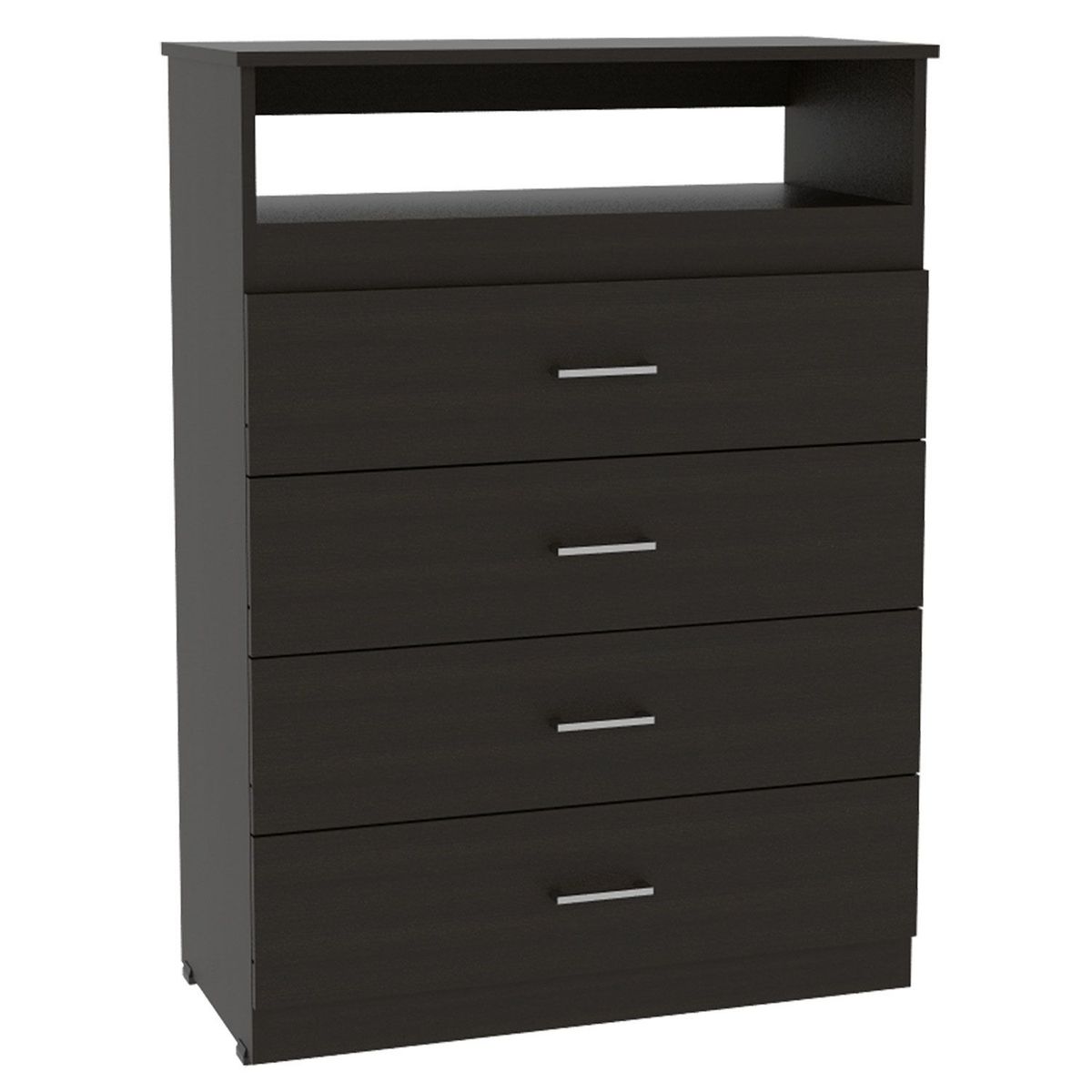 TUHOME - Cómoda 4 Cajones Z-80 Wengue