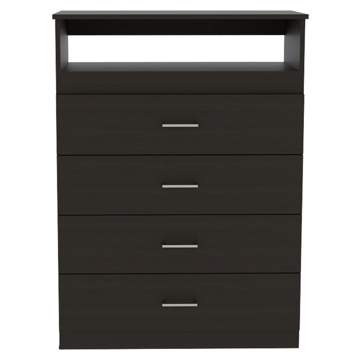 TUHOME - Cómoda 4 Cajones Z-80 Wengue