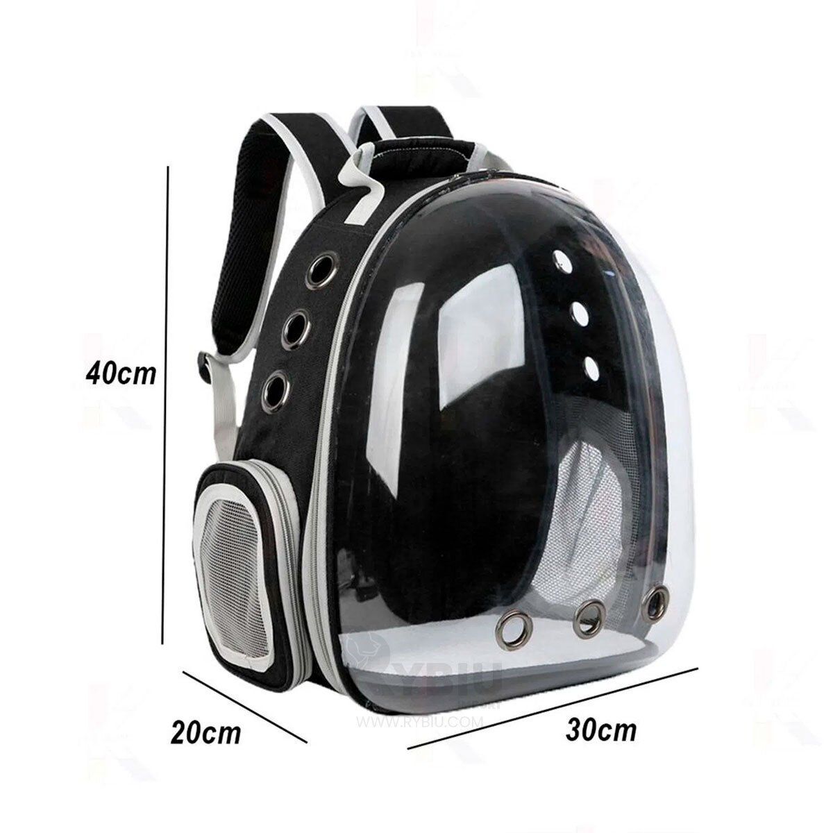 GENERICO - Mochila para Transportar Perros Negro