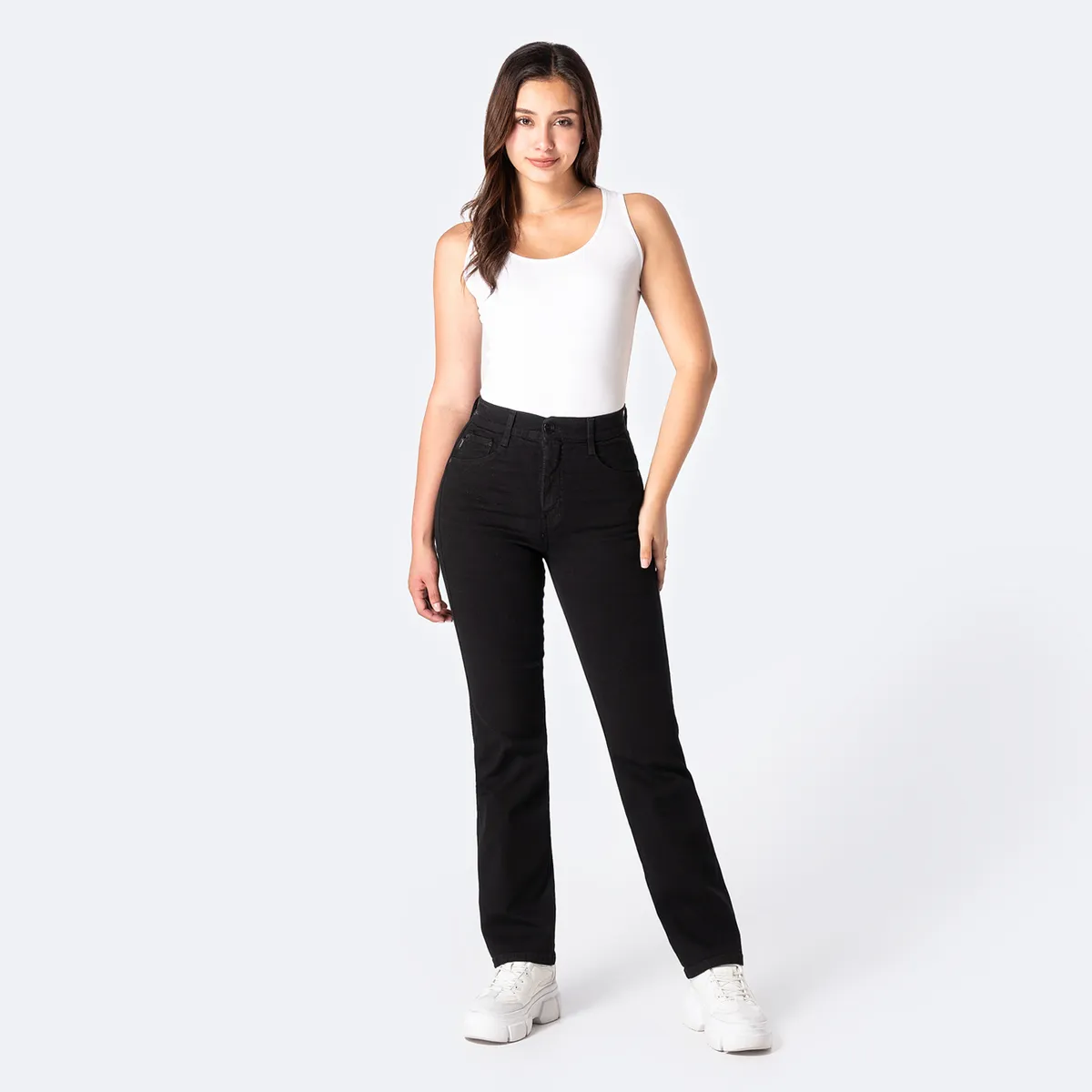 PIONIER - Jean Slim Tiro Alto Mujer Pionier