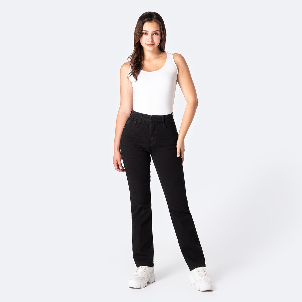 PIONIER - Jean Slim Tiro Alto Mujer Pionier