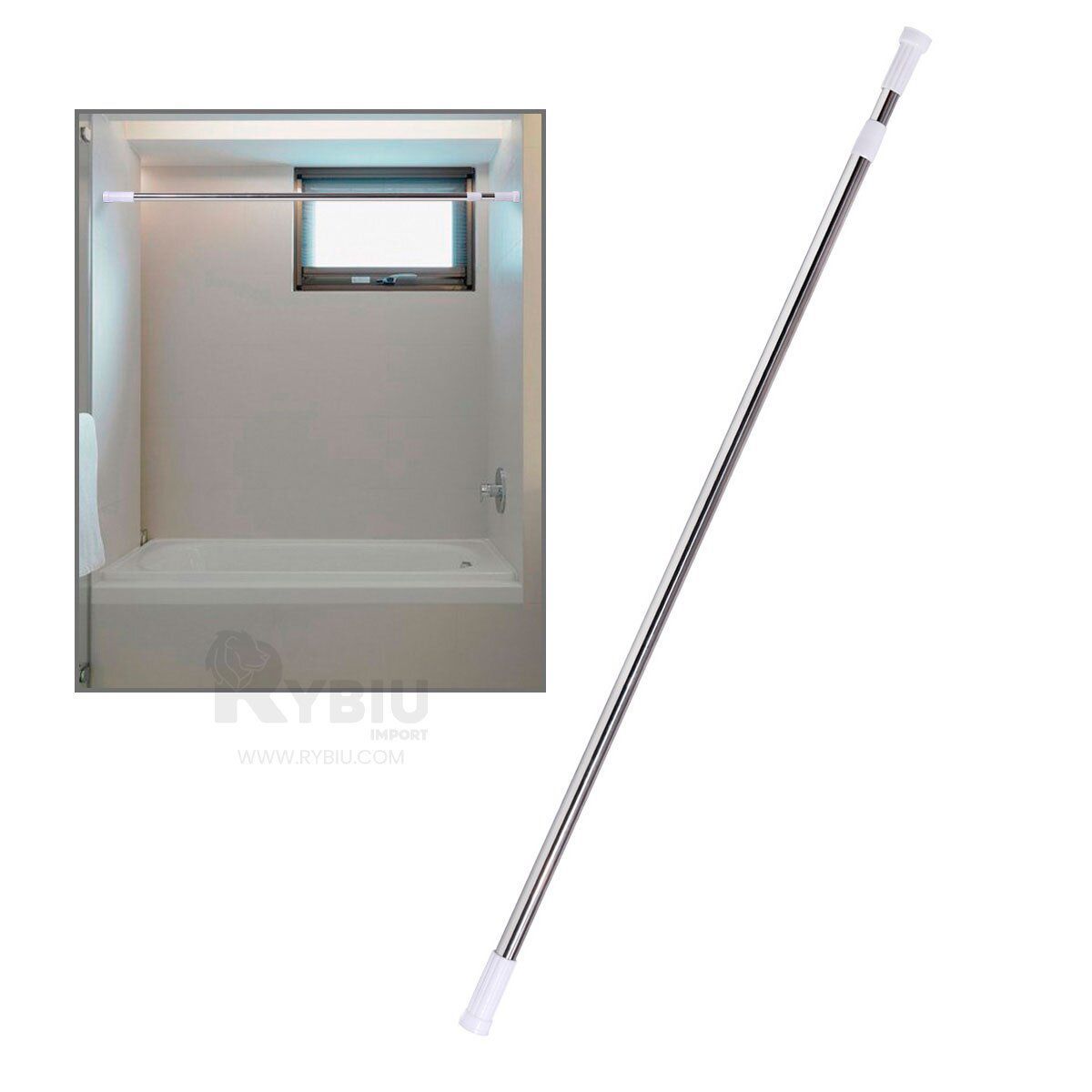 GENERICO - Tubo de Ducha Ajustable