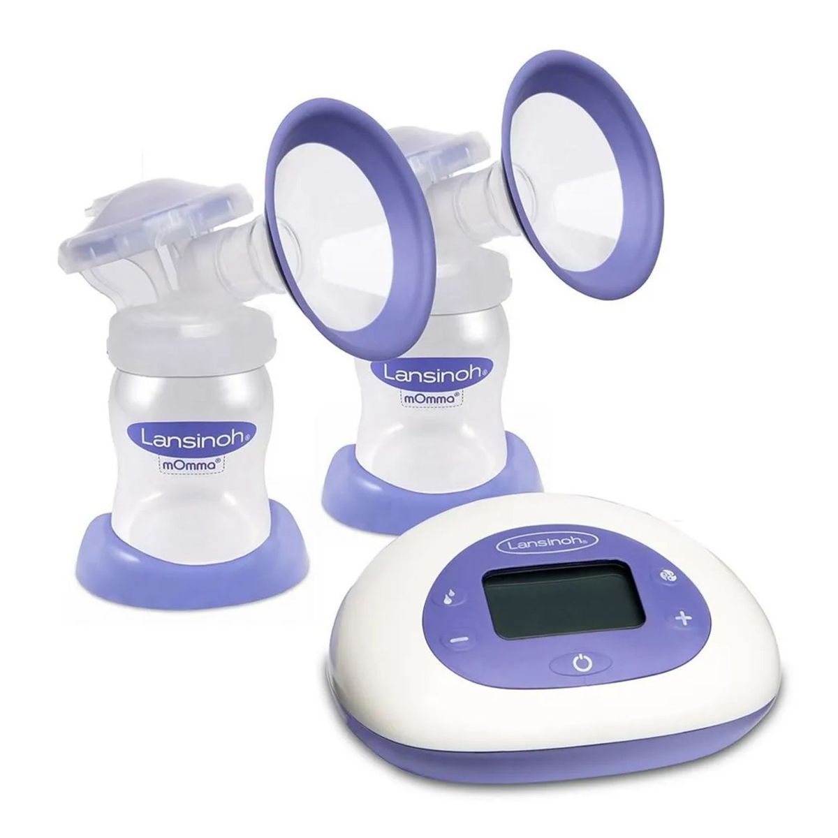 LANSINOH - Extractor Eléctrico Doble + Bolsas De Almacenamiento