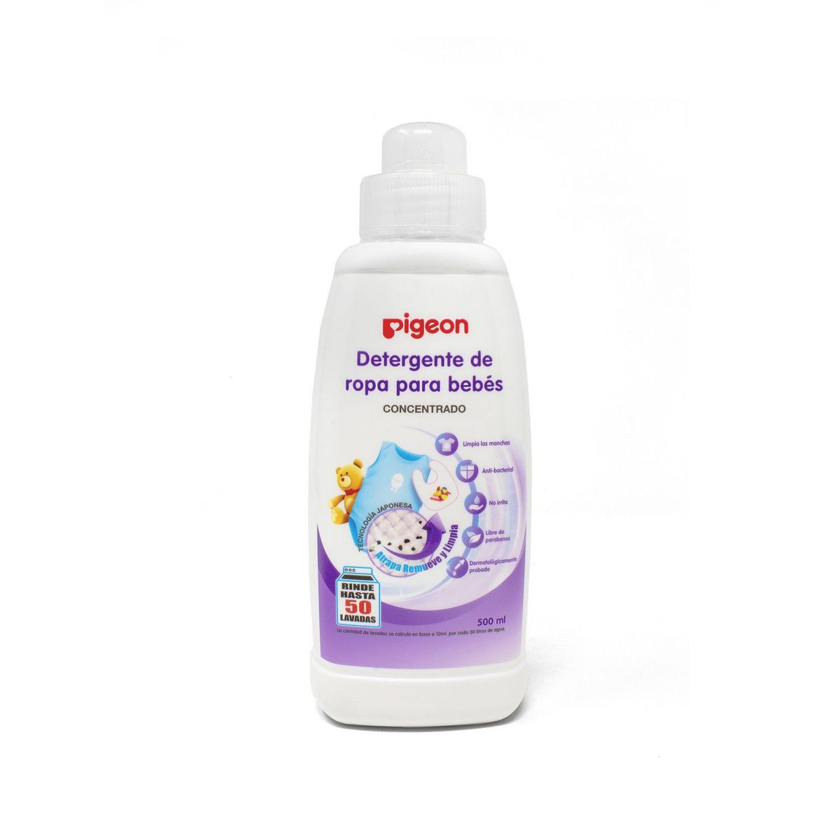 PIGEON - Detergente De Ropa Para Bebés 500Ml