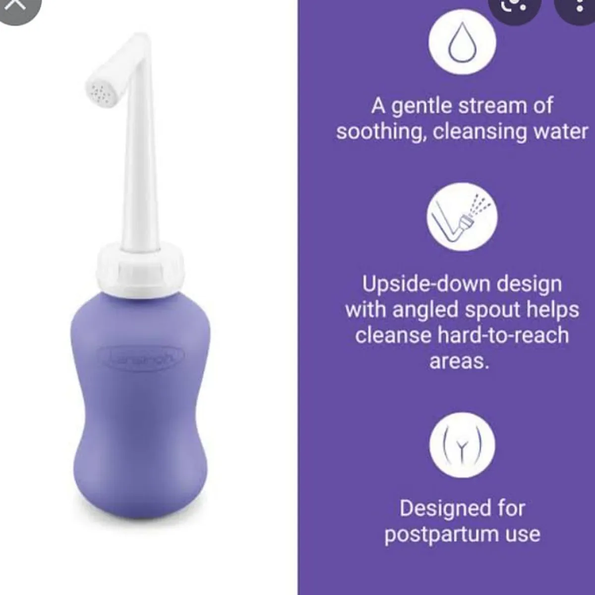 LANSINOH - Botella Lavado Perineal Posparto