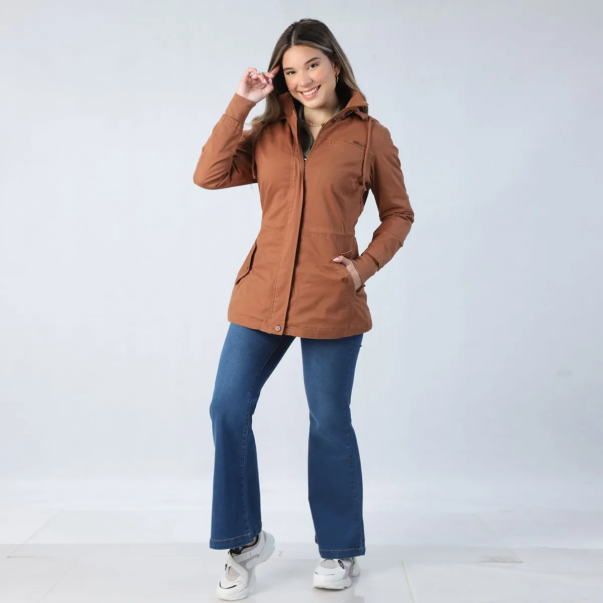 FORDAN JEANS - Casaca Algodón Mujer Fordan Jeans