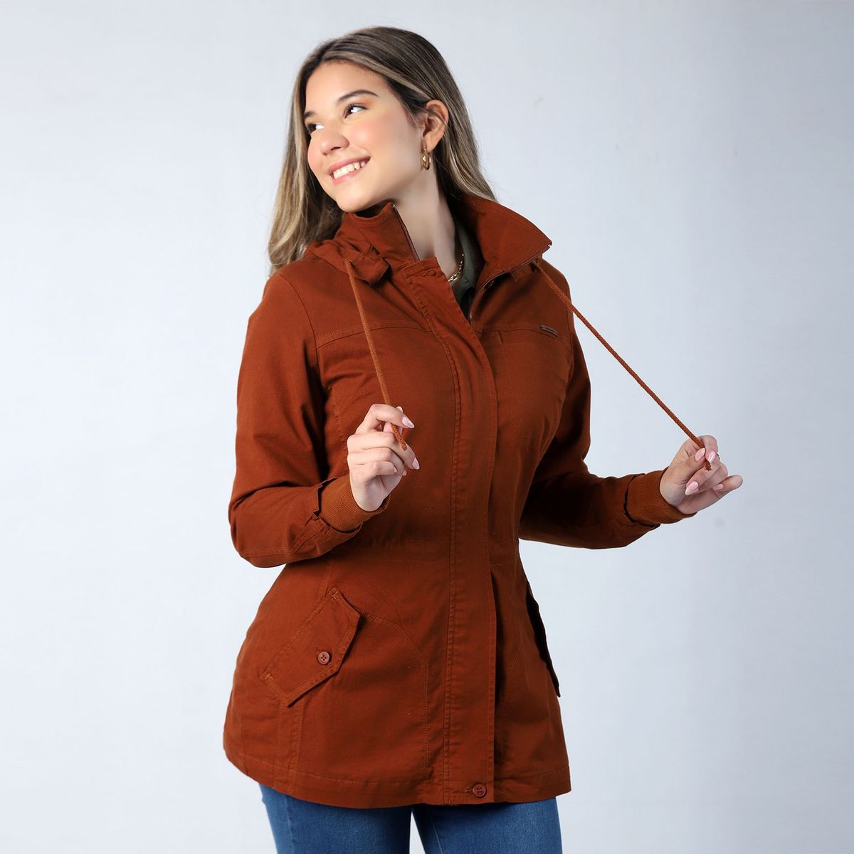 FORDAN JEANS - Casaca Algodón Mujer Fordan Jeans