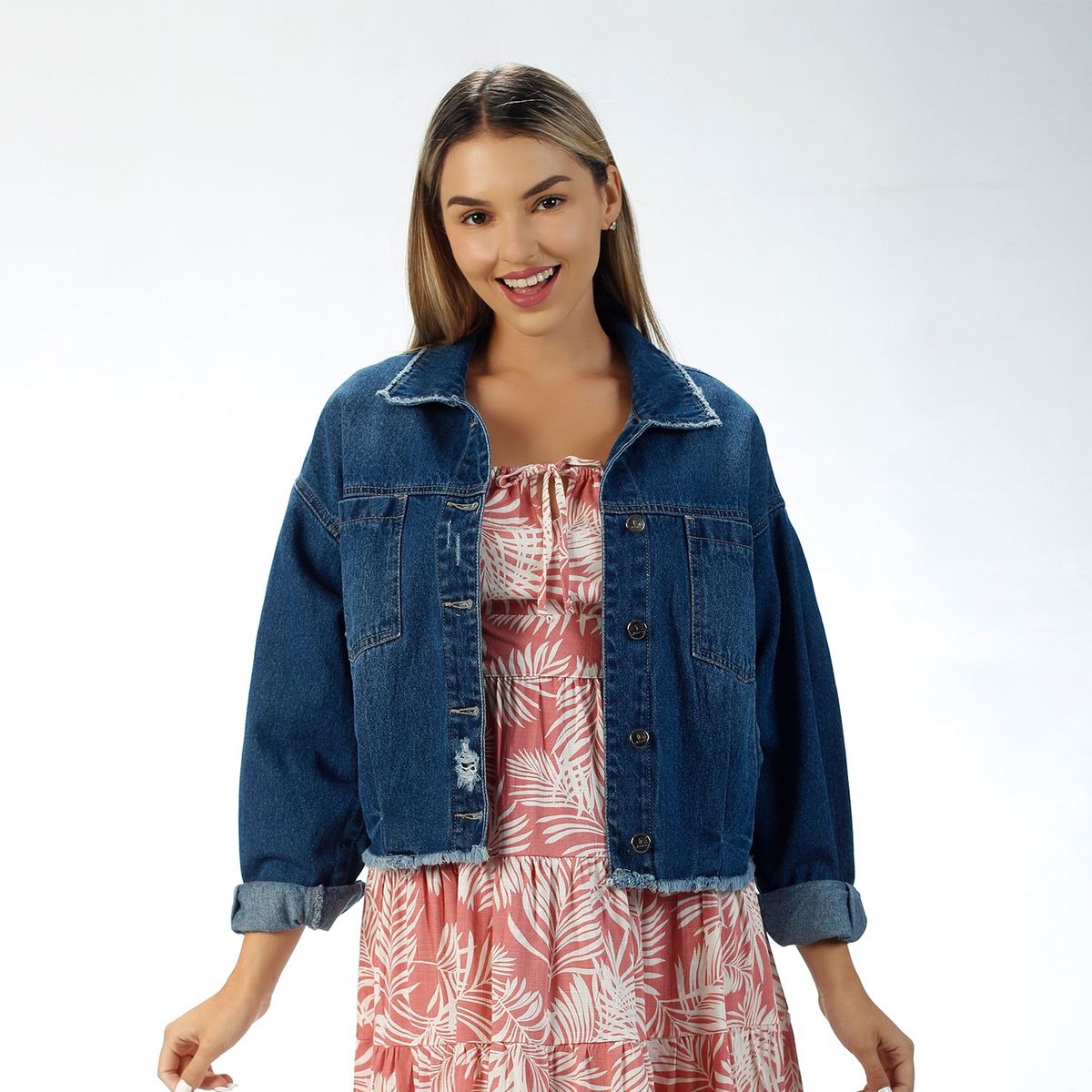 FORDAN JEANS - Casaca Jean Mujer Fordan Jeans