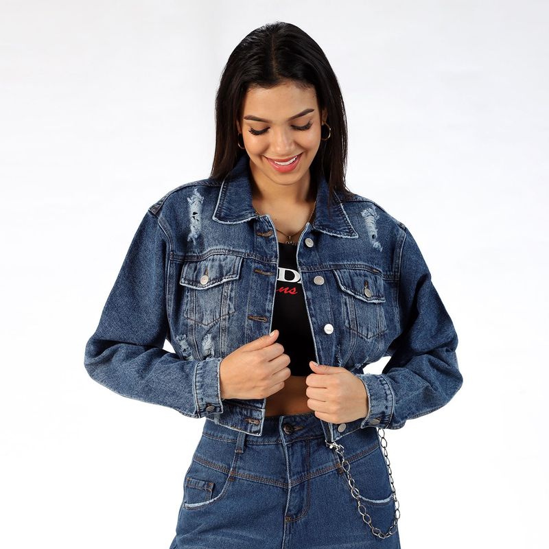 FORDAN JEANS - Casaca Algodón Mujer Fordan Jeans