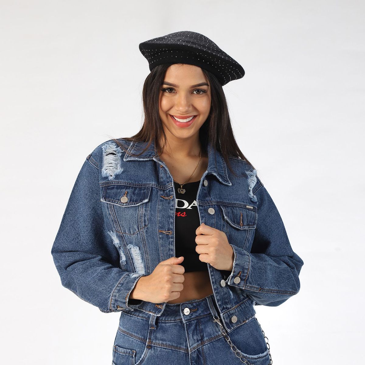 FORDAN JEANS - Casaca Algodón Mujer Fordan Jeans