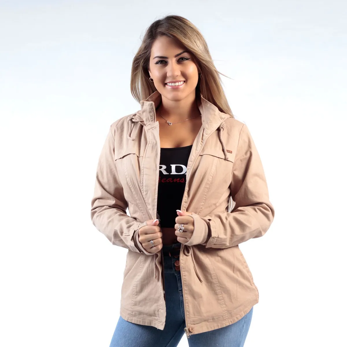 FORDAN JEANS - Casaca Parka Mujer Fordan Jeans
